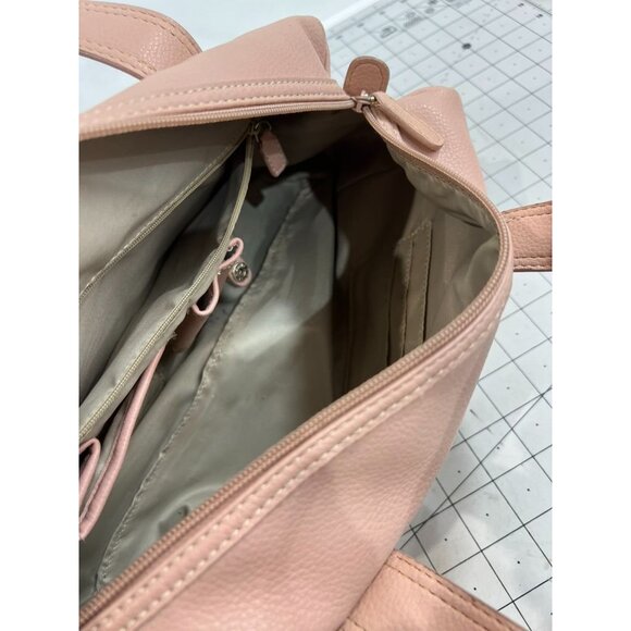 Nine West Soft Pink Shoulder Bag **MINTY** Double Handles - Picture 7 of 8